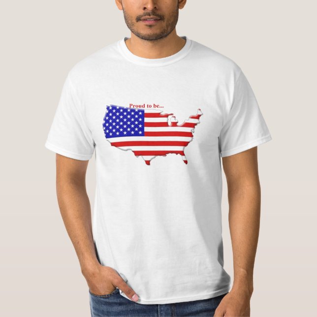 T-shirt Fier d'être… (Devant)