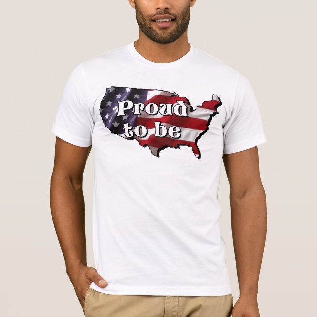 T-shirt Fier d'être (Devant)