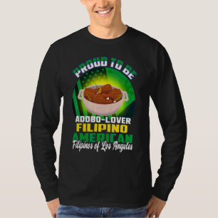 T-shirt Fier d'être Adobo Américain Philippins Los Angele