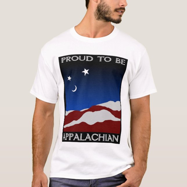 T-shirt Fier d'être appalachien (Devant)