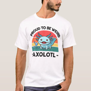 T-shirt Fier D'Être Étrange Enfants Axolotl Salamander Mig