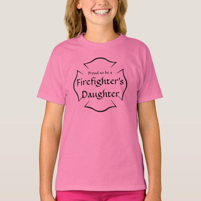 T-shirt Fier d'être... Fille (Devant)