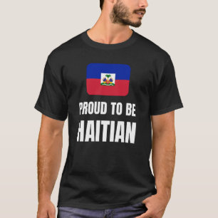 T-shirt Fier d'être haïtien