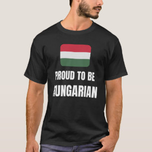 T-shirt Fier d'être hongrois