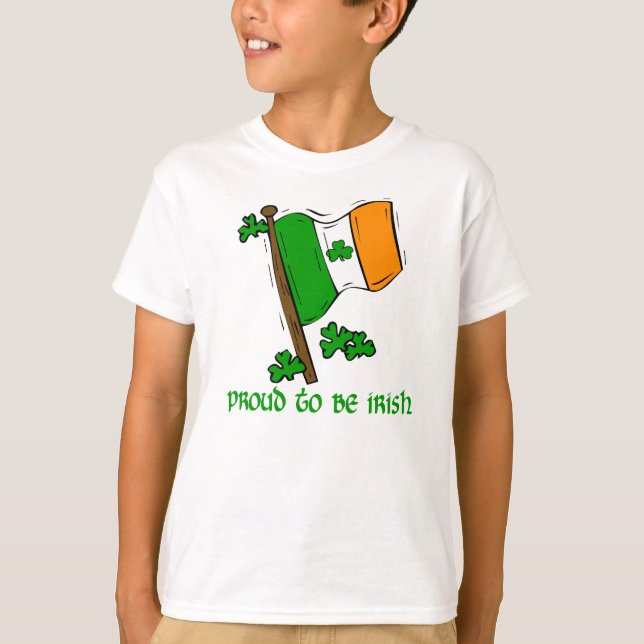 T-SHIRT FIER D'ÊTRE IRLANDAIS (Devant)