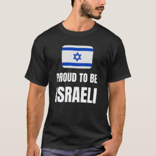 T-shirt Fier d'être Israélien