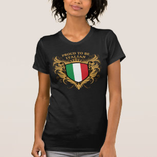 T-shirt Fier d'être italien