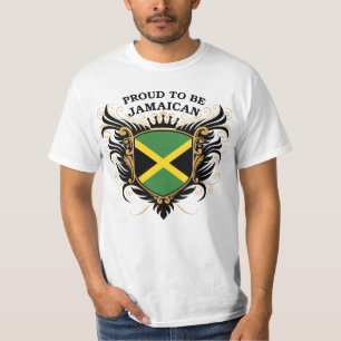 T-shirt Fier d'être jamaïcain