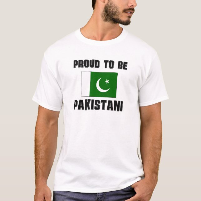 T-shirt Fier d'être PAKISTANAIS (Devant)