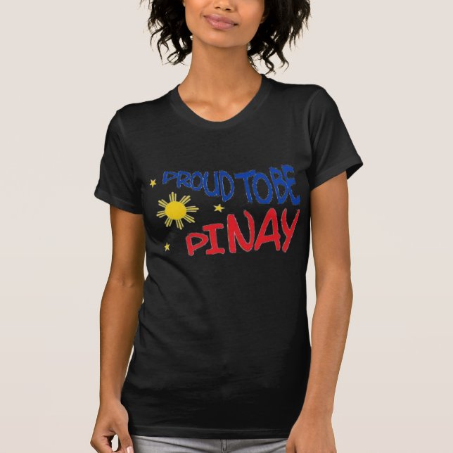 T-shirt Fier d'être Pinay (Devant)