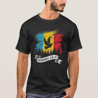 T-shirt Fier d'être roumain
