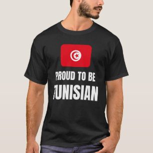 T-shirt Fier d'être tunisien