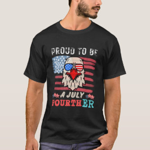 T-shirt Fier d'être un 4 juillet