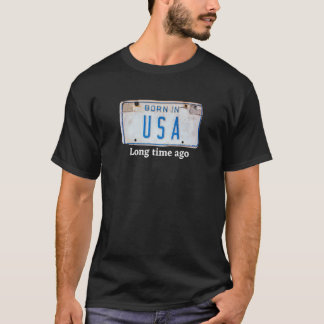 T-shirt Fier d'être un Américain né aux Etats-Unis Licence