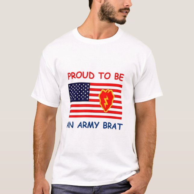 T-SHIRT FIER D'ÊTRE UN GOSSE D'ARMÉE (Devant)