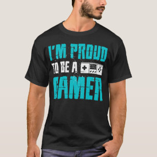 T-shirt Fier d'être un joueur