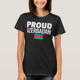 T-shirt Fier drapeau azerbaïdjanais Azerbaïdjan