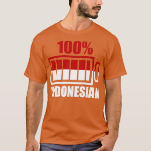 T-shirt Fier Drapeau cadeau indonésien Indonésie Indonésie