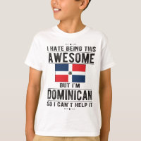 Fier Drapeau Dominicain Patrimoine République Domi