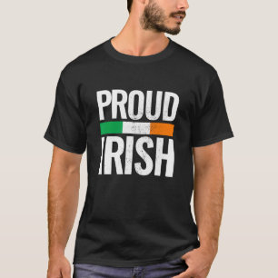 T-shirt Fier drapeau irlandais d'Irlande Vintage