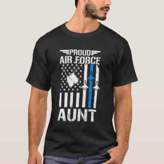 T-shirt Fier Drapeau vétéran de l'armée de l'air américain