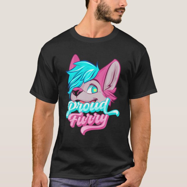 T-shirt Fier Fandom Fandom Cosplay Amoureux des animaux Fu (Devant)