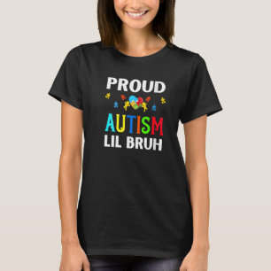 T-shirt Fier Femme Autisme Frères Bruh Bro Homme Autiste