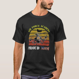 T-shirt Fier Femme USAF Maman Air Force Academy Cute Milie