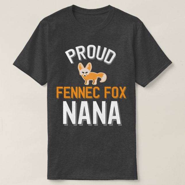 T-shirt Fier Fennec Fo Nana Cute Fennec Fo Premium (Design devant)