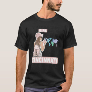 T-shirt Fier fille Cool Cincinnati de Cincinnati C