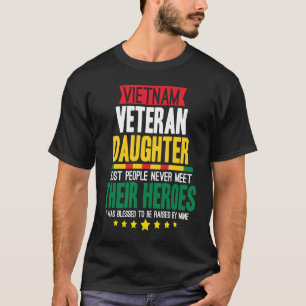 T-shirt Fier fille d'un vétéran du Vietnam 14