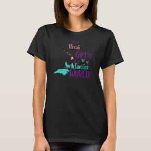 T-shirt Fier fille juste une fille Hawaii dans une Carolin