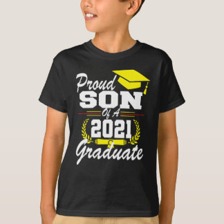T-shirt Fier fils d'un diplômé de 2021