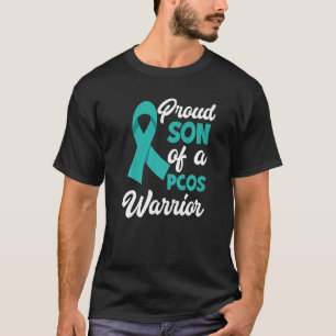 T-shirt Fier Fils D'Un Guerrier Du PCOS Sensibilisation Au