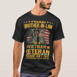 T-shirt Fier Frère Dans La Loi Du Vietnam Vétéran Patrioti