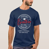 Fier Frère de la famille de diplômés jumelage