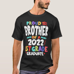 T-shirt Fier frère d'un diplômé de 1ère année 2022