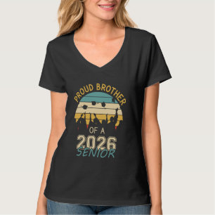 T-shirt Fier frère d'une chemise senior 2026 - Classe de 2