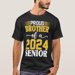 T-shirt Fier Frère D'Une Classe De Diplôme Supérieur De 20
