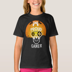 T-SHIRT FIER GAMER - HALLOWEEN JEU NERD