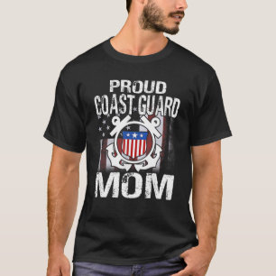 T-shirt Fier Garde côtière maman Tee U.S. Coast Guard Vété