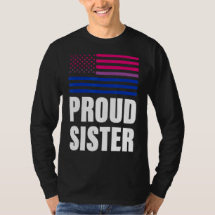 T-shirt Fier Gay pride Lgbt de la soeur Bisexual