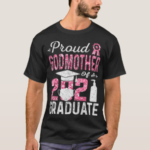 T-shirt Fier Godmère d'un diplômé de 2021 avec masque f
