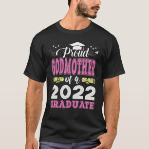 T-shirt Fier Godmère D'Une Classe De 2022 Diplômé Senio