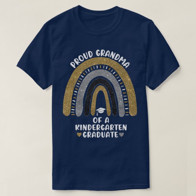 T-shirt Fier Grand-Mère D'Une Maternelle Sc (Design devant)
