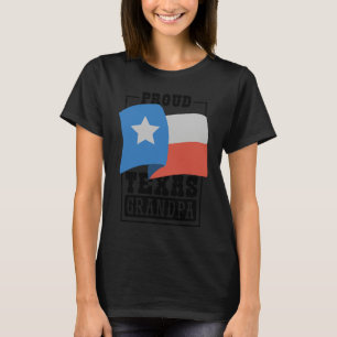 T-shirt Fier grand-père du Texas Drapeau du Texas et Texa