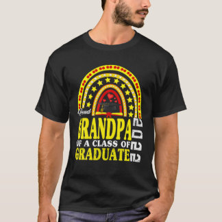 T-shirt Fier Grand-Père D'Une Classe De Diplômés 2022 De 2
