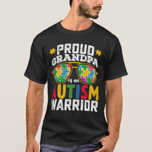 T-shirt Fier grand-père d'une famille de guerriers contre