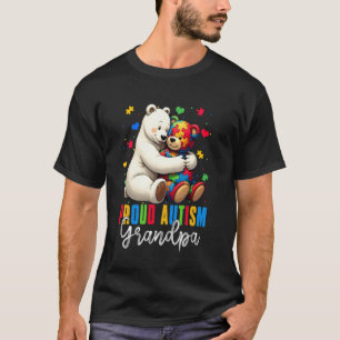 T-shirt Fier grand-père ours de la sensibilisation à l'aut