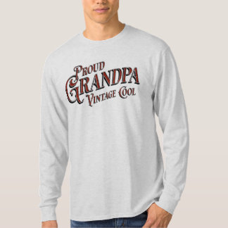 T-shirt Fier grand-père vintage cool